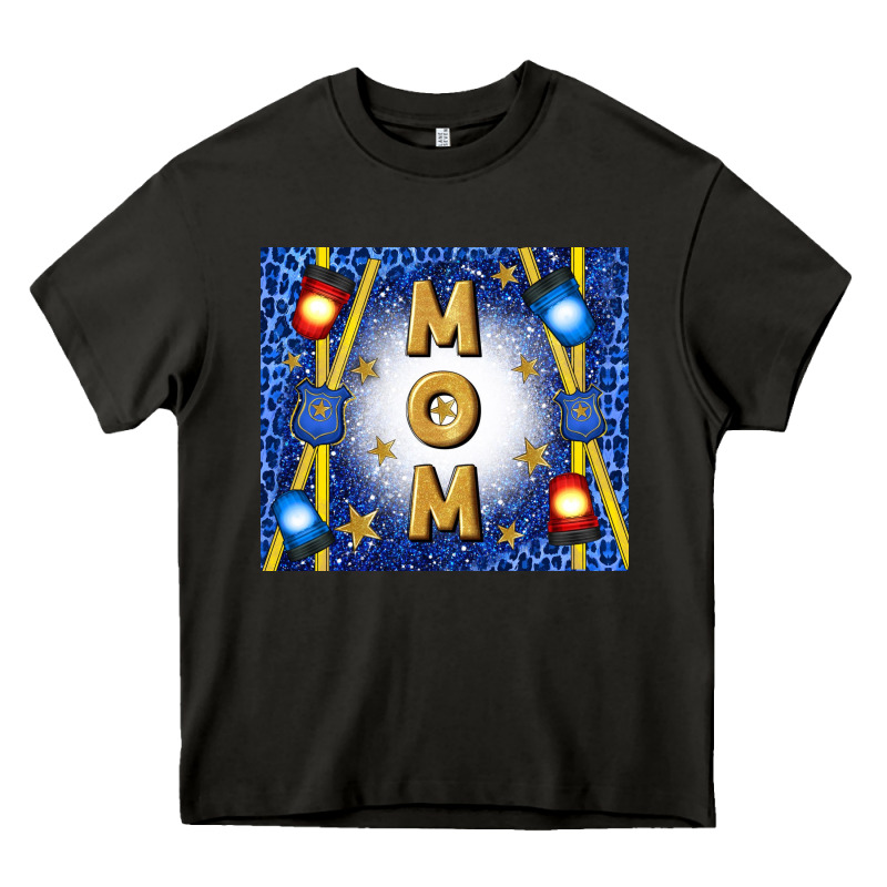 Police Mom Mother’s Day Heavy Core Tee by TumblerDesignByShophia | Teevron