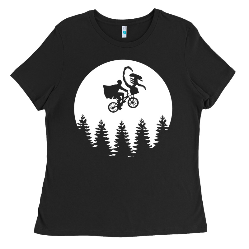 Xenomorph Phone Home Funny Ladies Tee by artisFamous | Teevron