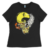Black mimikyu nightmare before Ladies Tee - artisFamous