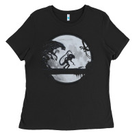 Black alien mata Ladies Tee - artisFamous