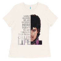 Bone dearly beloved we are gathered here Ladies Tee - artisFamous