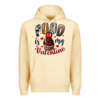 Pina Colada Food İs My Valentine Premium Hoodie - SublimationCraftShop