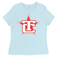 Baby Blue Traverse City North Stars Ladies Tee - artisFamous