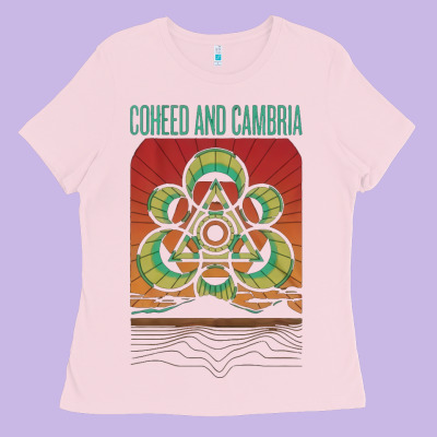 Coheed And Cambria Ladies Tee Designed By Artisfamous