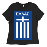 Greece National Football Ladies Tee | Teevron