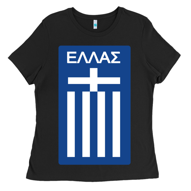 Greece National Football Ladies Tee by artisFamous | Teevron
