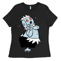 Black The Jetsons funny robot cartoon Ladies Tee - artisFamous