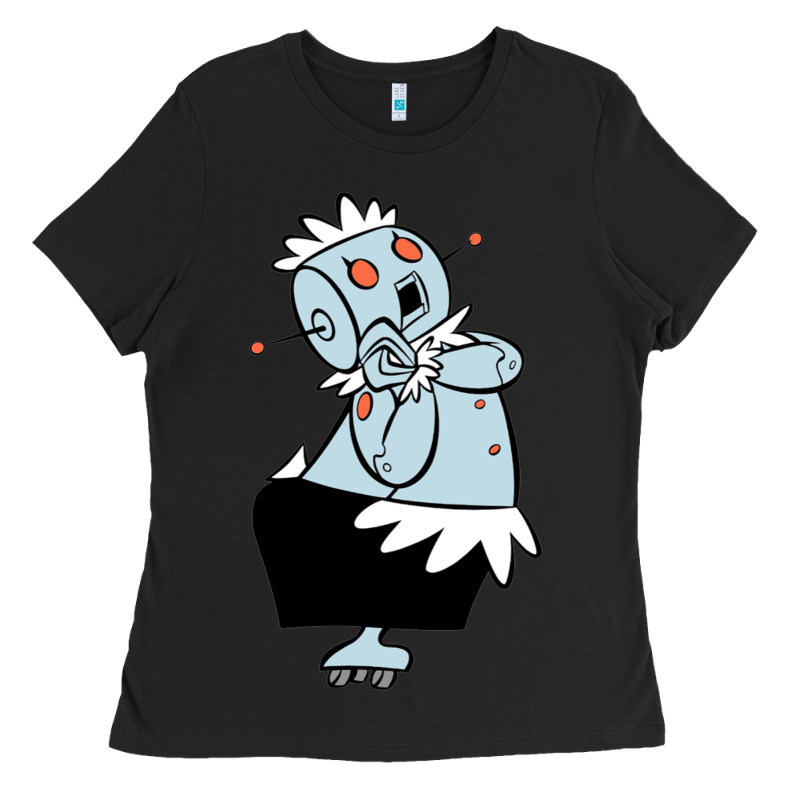 The Jetsons Funny Robot Cartoon Ladies Tee by artisFamous | Teevron