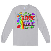 Moon Dust Western All For Love And Love For All Long Sleeve Tee - BundleAndBundleShop