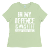 Matcha in my defence i was left unsupervised Ladies Tee - artisFamous