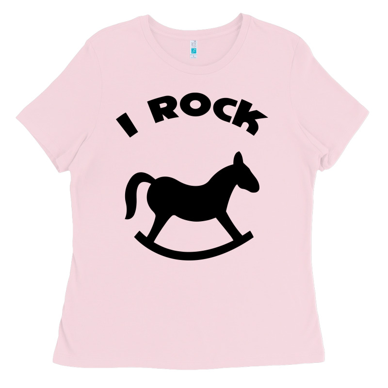 I Rock Funny Ladies Tee by artisFamous | Teevron