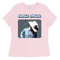 Bubblegum Pink bones owens Ladies Tee - artisFamous