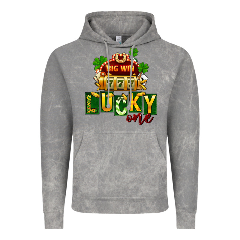 St Patricks Lucky One Vintage Hoodie by FaDigitalArtStudio | Teevron