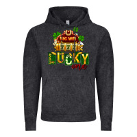 Vintage Black St Patricks Lucky One Vintage Hoodie - FaDigitalArtStudio