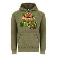 Vintage Olive St Patricks Lucky One Vintage Hoodie - FaDigitalArtStudio