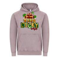 Vintage Zinc St Patricks Lucky One Vintage Hoodie - FaDigitalArtStudio
