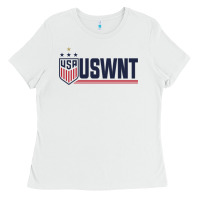 White uswnt classic Ladies Tee - artisFamous