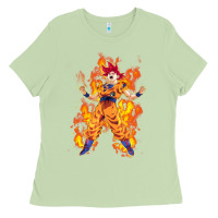 Matcha goku super sayan Ladies Tee - artisFamous
