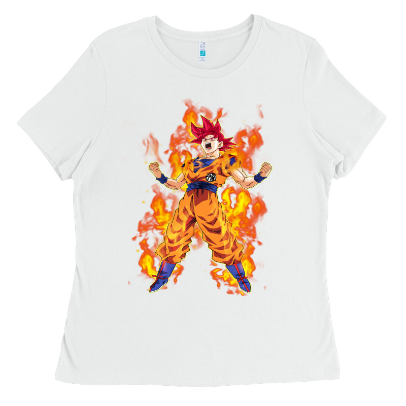 Goku Super Sayan Ladies Tee by artisFamous | Teevron