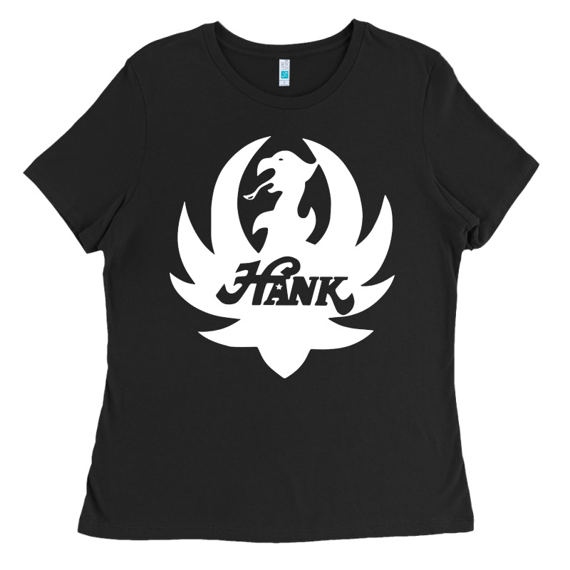 White And Black Hank Art Ladies Tee by artisFamous | Teevron