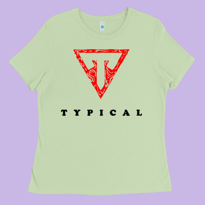 Typical Gamer Ladies Tee Designed By Artisfamous
