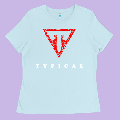 Typical Gamer Ladies Tee Designed By Artisfamous