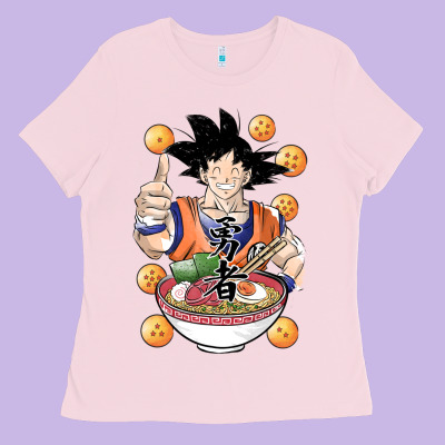 Saiyan Ramen Ladies Tee Designed By Artisfamous