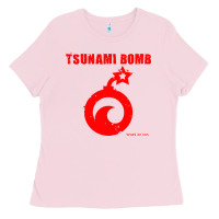 Bubblegum Pink tsunami bomb trust no one Ladies Tee - artisFamous