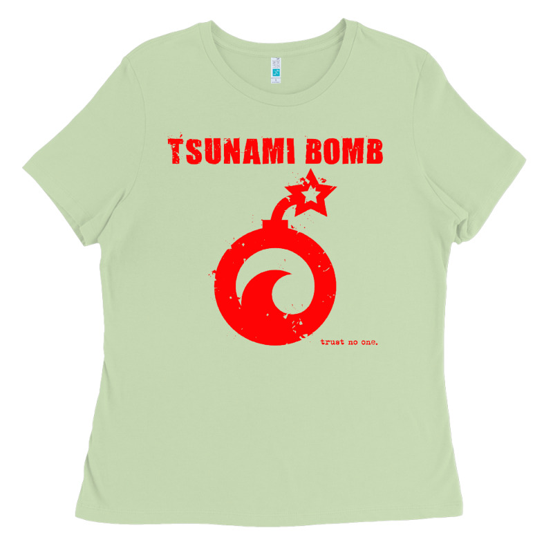 Tsunami Bomb Trust No One Ladies Tee by artisFamous | Teevron