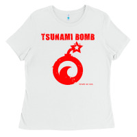 White tsunami bomb trust no one Ladies Tee - artisFamous