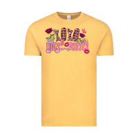 Vintage Mustard Xoxo hugs and kisses Valentine's Day Vintage Tee - FaDigitalArtStudio