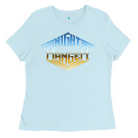 Baby Blue NIGHT RANGER Music Ladies Tee - artisFamous