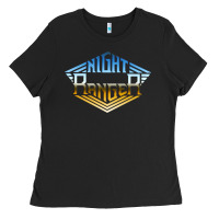 Black NIGHT RANGER Music Ladies Tee - artisFamous