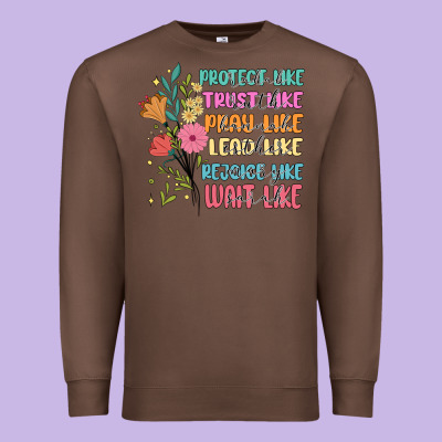 Women Of The Bible Premium Sweatshirt Designed By Jahusdesignshop