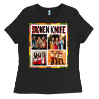 Black Shonen knife Ladies Tee - artisFamous