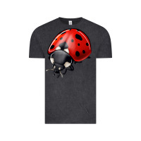 Vintage Black ladybug Vintage Tee - Jasminsmagicworld