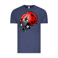 Vintage Denim ladybug Vintage Tee - Jasminsmagicworld