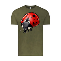 Vintage Olive ladybug Vintage Tee - Jasminsmagicworld