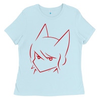 Baby Blue Aphmau Sketch Ladies Tee - artisFamous
