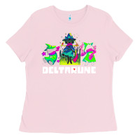 Bubblegum Pink Deltarune Ladies Tee - artisFamous