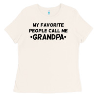 Bone my favorite people call me grandpa black Ladies Tee - artisFamous