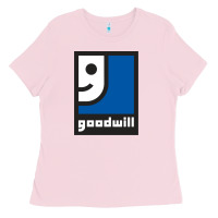 Bubblegum Pink Goodwill Ladies Tee - artisFamous