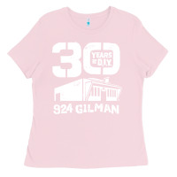 Bubblegum Pink 30 years of diy 924 gilman streets Ladies Tee - artisFamous