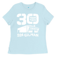 Baby Blue 30 years of diy 924 gilman streets Ladies Tee - artisFamous
