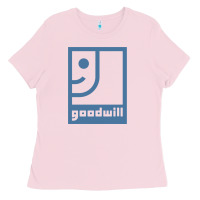 Bubblegum Pink GOODWILL Ladies Tee - artisFamous