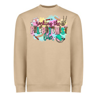 Mushroom rocking the phlebotomist life Heavyweight Sweatshirt - AdoDesignShop