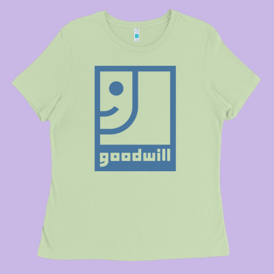 Goodwill Ladies Tee Designed By Artisfamous