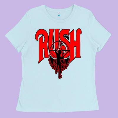 Rush Ladies Tee Designed By Artisfamous
