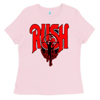 Bubblegum Pink rush Ladies Tee - artisFamous
