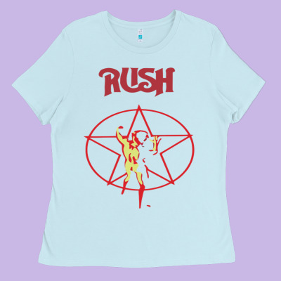 Rush Ladies Tee Designed By Artisfamous